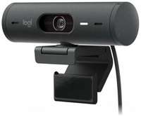 Logitech Веб-камера Webcam BRIO-500 Graphite AMR