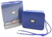 Беспроводная портативная колонка Bluetooth, WALKER, WSP-100, музыкальная переносная акустическая система блютуз для компьютера и телевизора, синий