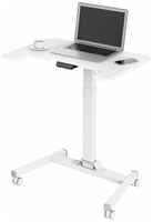 Стол для ноутбука Cactus CS-FDE101WWT столешница МДФ белый 80x60x123см