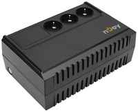 Интерактивный ИБП устройство мониторинга и управления ИБП nJoy Renton 650 черный 360 Вт