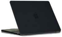 Isa Чехол накладка для ноутбука MacBook Air 13 2022 A2681, Toughshell Hardcase, поликарбонат, матовый черный