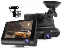 StreamShop Видеорегистратор 3 в 1 Автомобильный регистратор 3в1 с 3 мя камерами