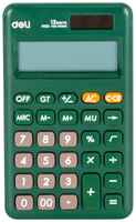 Калькулятор карманный Deli EM120GREEN зеленый 12-разр
