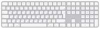 Беспроводная клавиатура Apple Magic Keyboard с Touch ID и цифровой панелью серый / черный, русская, 1 шт