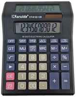 Калькулятор настольный 12 разрядов  / бухгалтерский, 2 дисплея, 99 шагов проверки правильности /  калькулятор офисный СТ-8122