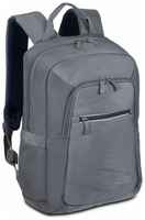 RIVACASE 7523 grey ECO Водоотталкивающий городской рюкзак для ноутбука 13.3-14″ серый