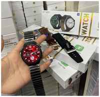 DT spare parts Смарт-часы DT3 Max Ultra / 3 ремешка / капсульная зарядка / amaled / черный