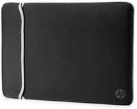 Чехол для ноутбука 15.6″ дюймов HP Bik-Sil Chroma Sleeve из неопрена, двусторонний, черный / белый