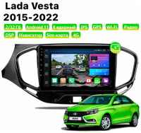 Автомагнитола Dalos для Lada Vesta (2015-2022), Android 11, 2 / 32 Gb, 8 ядер, Sim слот