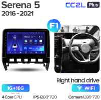 Teyes Штатная магнитола CC2L Plus Nissan Serena 5 V C27 2016-2021 10.2″ (F1) (Right hand driver) 2+32G