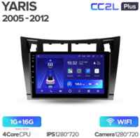 Штатная магнитола Teyes CC2L Plus Toyota Yaris XP90 2005-2012 9″ (F1) 2+32G