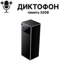 SV007 Цифровой диктофон KUB 32GB, 350 часов записи при полном заряженном аккумуляторе, активация голосом, встроенный аккумулятор 2000mAh