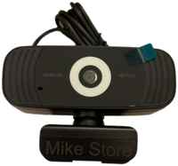 Веб-камера Mike Store MSWC-4K: Full HD / 4К / 8MP / встроенный микрофон / USB 2,0 / автофокус