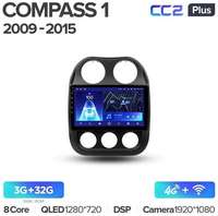 Штатная магнитола Teyes CC2 Plus Jeep Compass 1 MK 2009-2015 10.2″ 3+32G