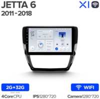 Штатная магнитола Teyes X1 Wi-Fi Volkswagen Jetta 6 2011-2018 10.2″