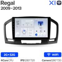 Штатная магнитола Teyes X1 Wi-Fi Buick Regal / Opel Insignia 2009-2013 9″