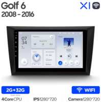 Штатная магнитола Teyes X1 Wi-Fi Volkswagen Golf 6 2008-2016 9″