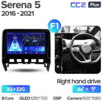 Teyes Штатная магнитола CC2 Plus Nissan Serena 5 V C27 2016-2021 10.2″ (F1) (Right hand driver) 3+32G