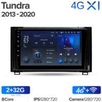 Штатная магнитола Teyes X1 Wi-Fi + 4G Toyota Tundra XK50 2013-2020 9″ (2+32Gb)