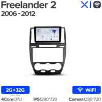 Штатная магнитола Teyes X1 Wi-Fi Land Rover Freelander 2 2006-2012 9″