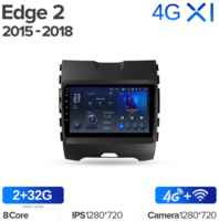 Штатная магнитола Teyes X1 Wi-Fi + 4G Ford Edge 2 2015-2018 9″ (F1) (2+32Gb)