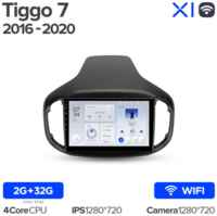 Штатная магнитола Teyes X1 Wi-Fi Chery Tiggo 7 1 2016-2020 (F2) 10.2″