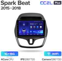 Штатная магнитола Teyes CC2L Plus Chevrolet Spark Beat 2015-2018 9″ (F2) 1+16G