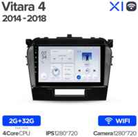 Штатная магнитола Teyes X1 Wi-Fi Suzuki Vitara 4 2014-2018 9″