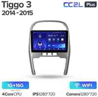 Штатная магнитола Teyes CC2L Plus Chery Tiggo 3 2014-2015 10.2″ 1+16G