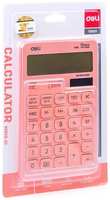 Deli Калькулятор настольный Touch, красный 12-разр. EM01541