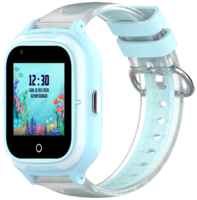 SMART PRESENT Детские смарт часы-телефон KT23 с видеозвонком 4G и виброзвонком, голубые