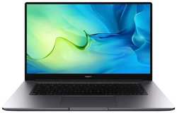 Ноутбук 15.6″ IPS FHD Huawei MateBook D15 BODE-WDH9 gray (Core i5 1155G7 / 8Gb / 256Gb SSD / VGA int / W11) (53013PEX)