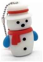 Mister Gift USB Флешка сувенирная подарочная Снеговик в красном шарфе 32ГБ