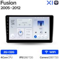 Штатная магнитола Teyes X1 Wi-Fi Ford Fusion 1 2005-2012 9″