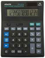 Калькулятор бухгалтерский Attache Economy DS-2214, черный