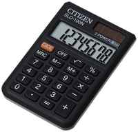 Калькулятор карманный CITIZEN SLD-100N, черный