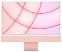 24″ Моноблок Apple iMac 24″ 2021 г. MGPM3RU / A, 4480x2520, Apple M1 2.064 ГГц, RAM 8 ГБ, SSD 256 ГБ, Apple M1 8-Core, MacOS, розовый