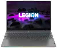 16″ Игровой ноутбук Lenovo Legion 7 Gen 6 16ACHg6 2560x1600, AMD Ryzen 7 5800H 3.2 ГГц, RAM 16 ГБ, DDR4, SSD 1 ТБ, NVIDIA GeForce RTX 3080, без ОС, RU, 82N6001MRK, Storm