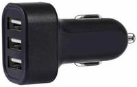 Автомобильное зарядное устройство Griffin 3-Port 4.8A USB Car Charger. 3 Разъема USB A. 1x5V/2.4A, 2x5V/1.2A.