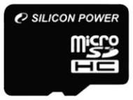 Карта памяти Silicon Power microSDHC 32 ГБ Class 4, фиолетовый 19848636061587