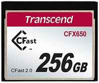 Карта памяти Transcend CFast 2.0 256 ГБ, R / W 510 / 370 МБ / с