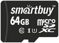 Карта памяти EXPLOYD microSDXC 64 ГБ Class 10, V10, A1, UHS-I U1, R 80 МБ/с, адаптер на SD, 1 шт