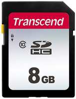 Карта памяти Transcend SDHC 8 ГБ Class 10, V10, A1, UHS-I U1, W 45 МБ/с, 1 шт., желтый