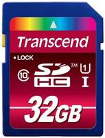 Карта памяти Transcend SDHC 32 ГБ Class 10, V10, A1, UHS-I U1, R / W 85 / 45 МБ / с, 1 шт., синий