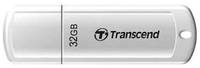 Флешка Transcend JetFlash 370 32 ГБ, 1 шт., белый