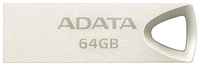 Флешка ADATA UV210 64 ГБ, серебристый