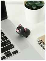 Флешка USB 2.0 16 GB, Оригинальная подарочная флешка в виде Поросенка, ЮСБ 16 ГБ Свинка, USB Flash Drive Pig, Флеш накопитель Поросенок, черный