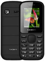 Телефон teXet TM-130, 2 SIM, черный