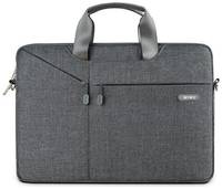 Защитный чехол для Macbook WIWU 13.3 Gent Business handbag Gray