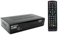 Цифровая ТВ приставка HD BEKO DVB T8000 DVB-T2 / С (черный), приставка цифрового телевидения